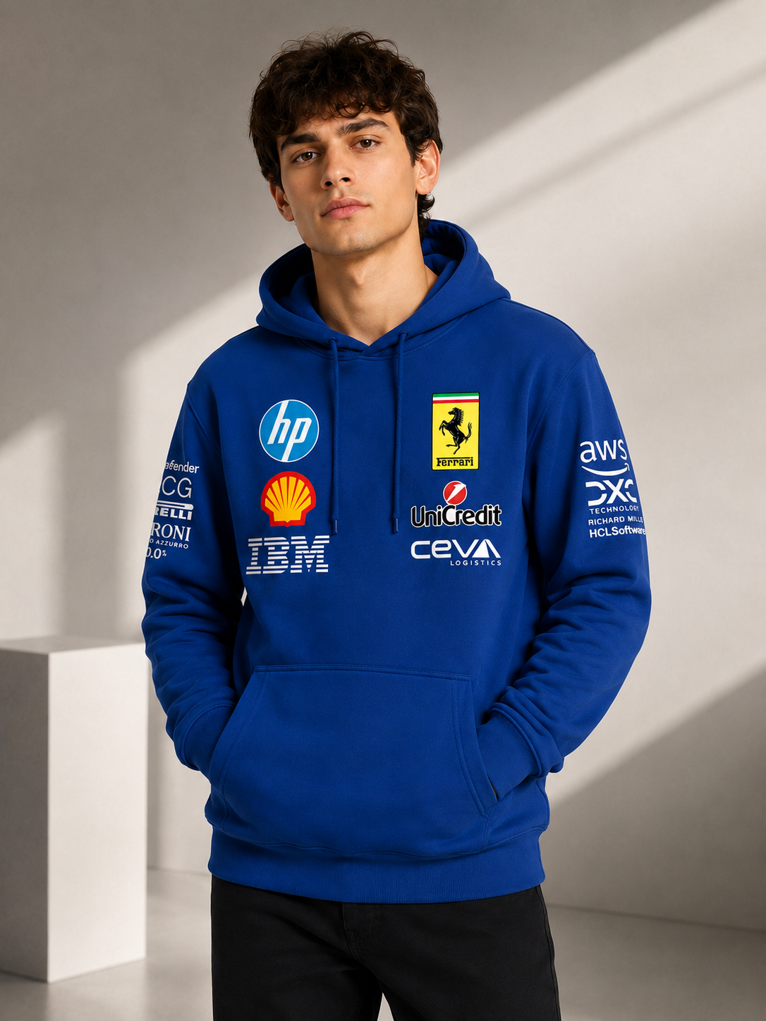 Hamilton Ferrari Hoodie
