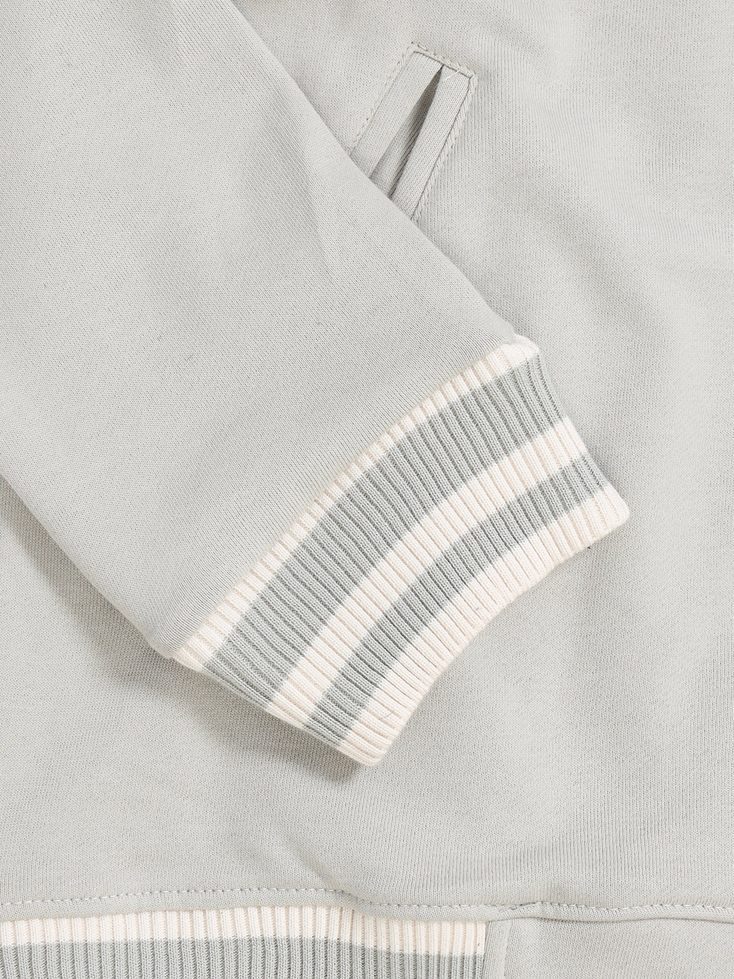 Varsity Jacket - Steel Grey