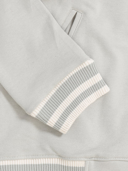 Varsity Jacket - Steel Grey