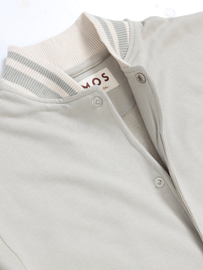 Varsity Jacket - Steel Grey