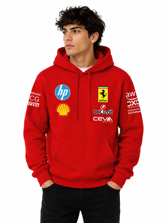 Ferrari Team Inspired Hoodie