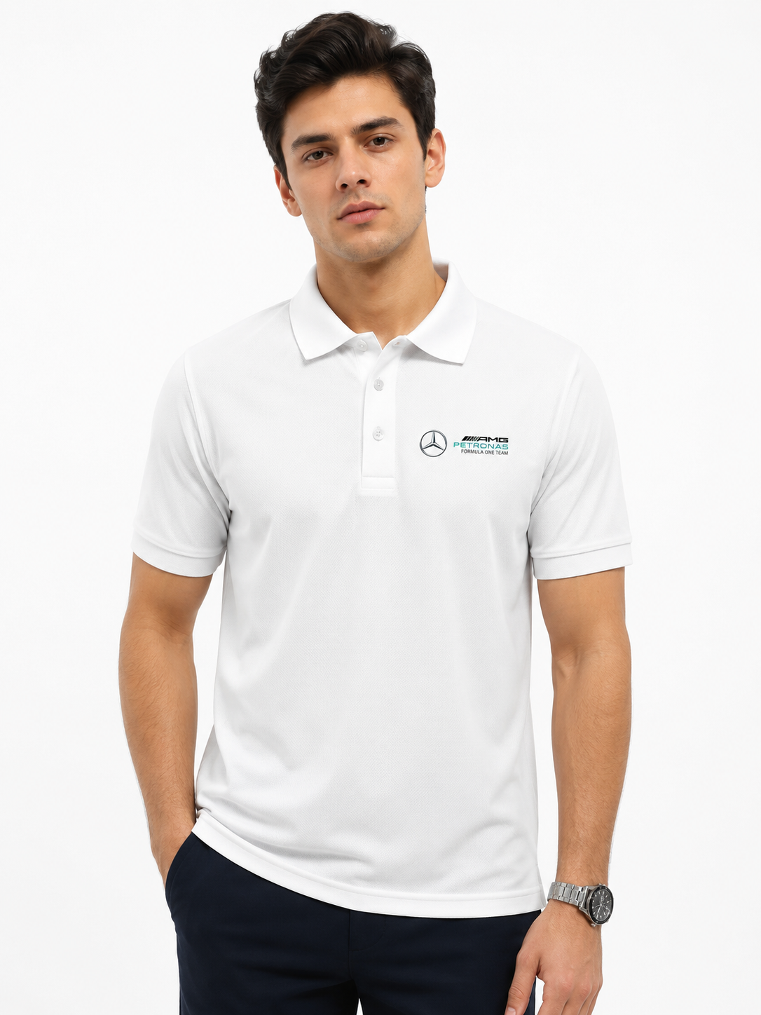 Premium AMG Polo Shirt