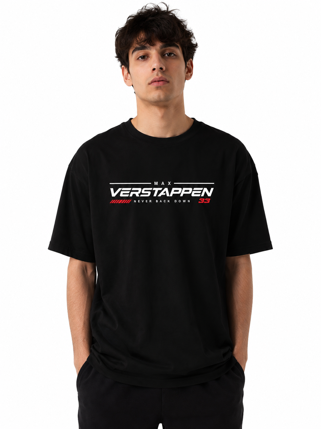Max Verstappen Tribute Oversized T Shirt