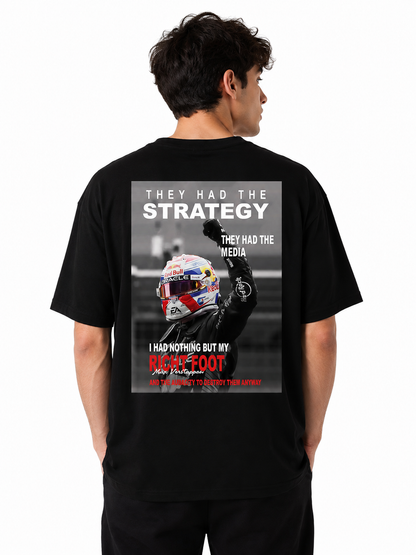 Max Verstappen Tribute Oversized T Shirt
