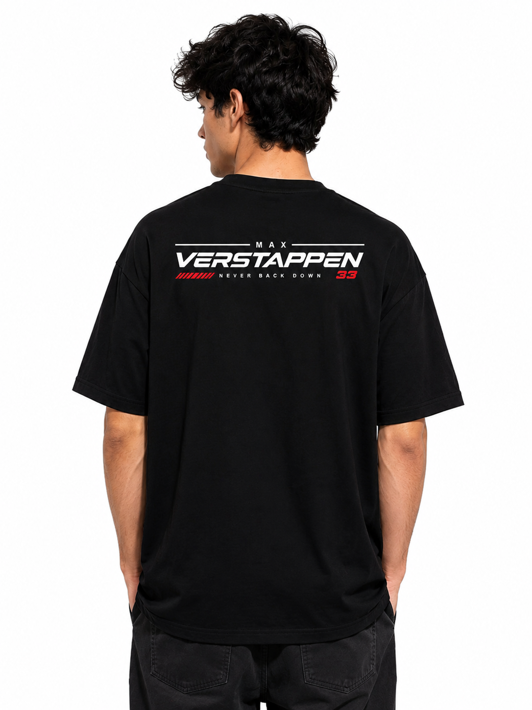 Redbull Racing Max Verstappen Oversized T Shirt