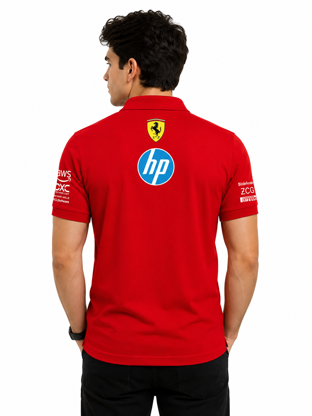 Premium Ferrari Polo Shirt