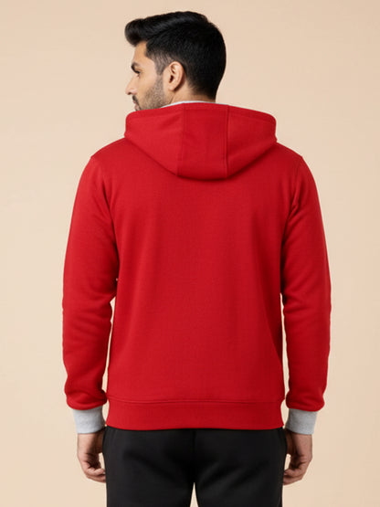 Travel Explorer Hoodie - Red