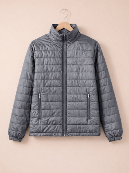 Puffer Jacket - Grey