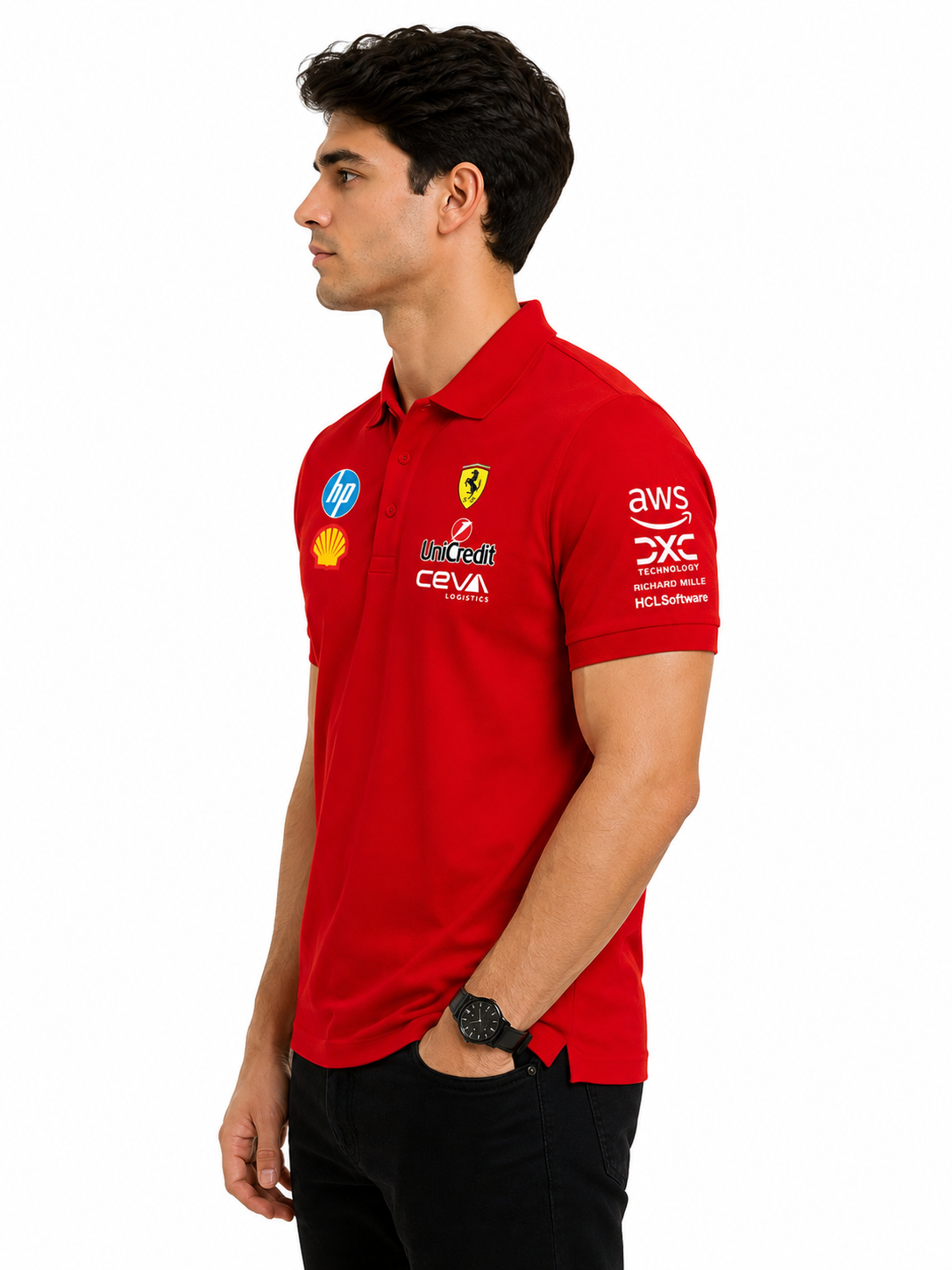 Premium Ferrari Polo Shirt