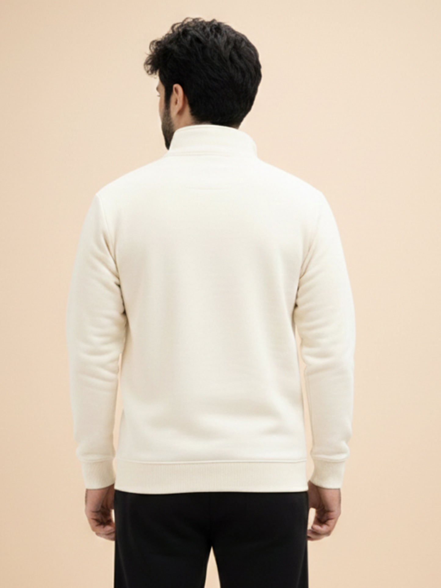 Half Zip Jacket - Off White