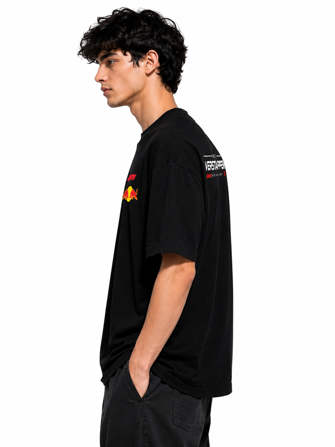 Redbull Racing Max Verstappen Oversized T Shirt