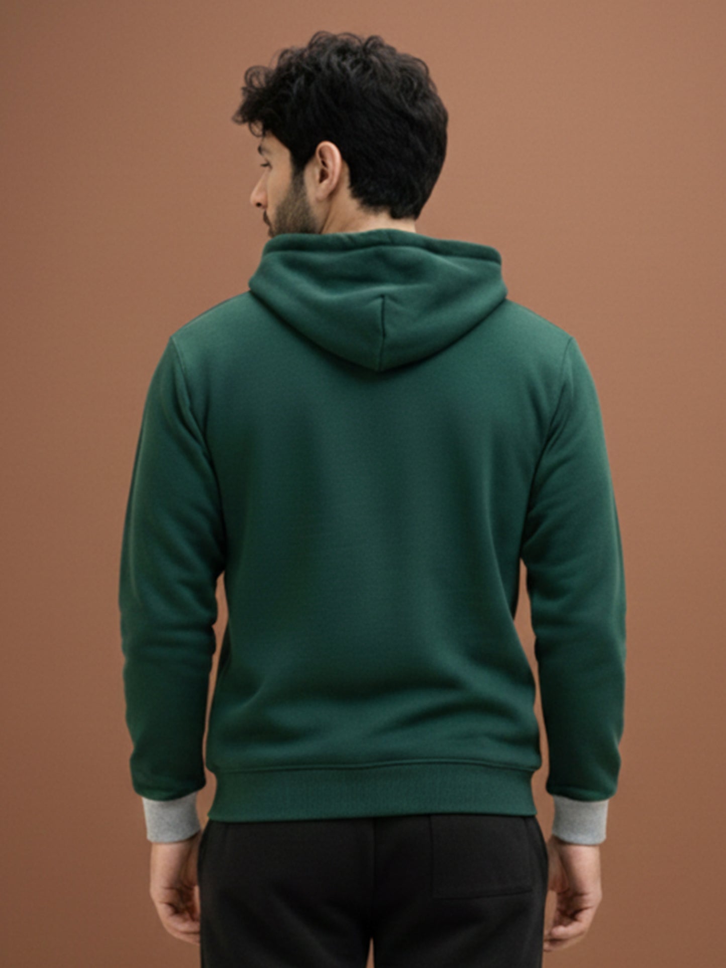 Travel  Explorer Hoodie - Bottle Green
