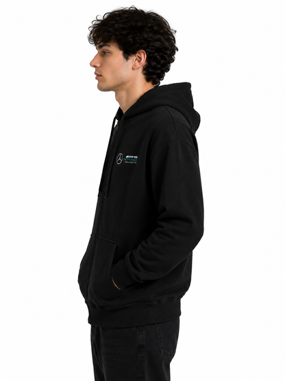 Mercedes Team Inspired Hoodie with Zip