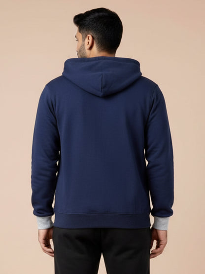 Travel Explorer Hoodie - Petrol Blue
