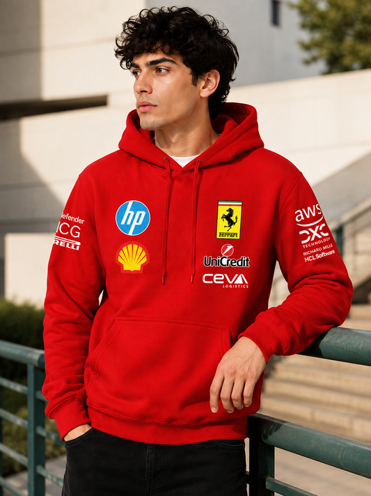 Ferrari Team Inspired Hoodie