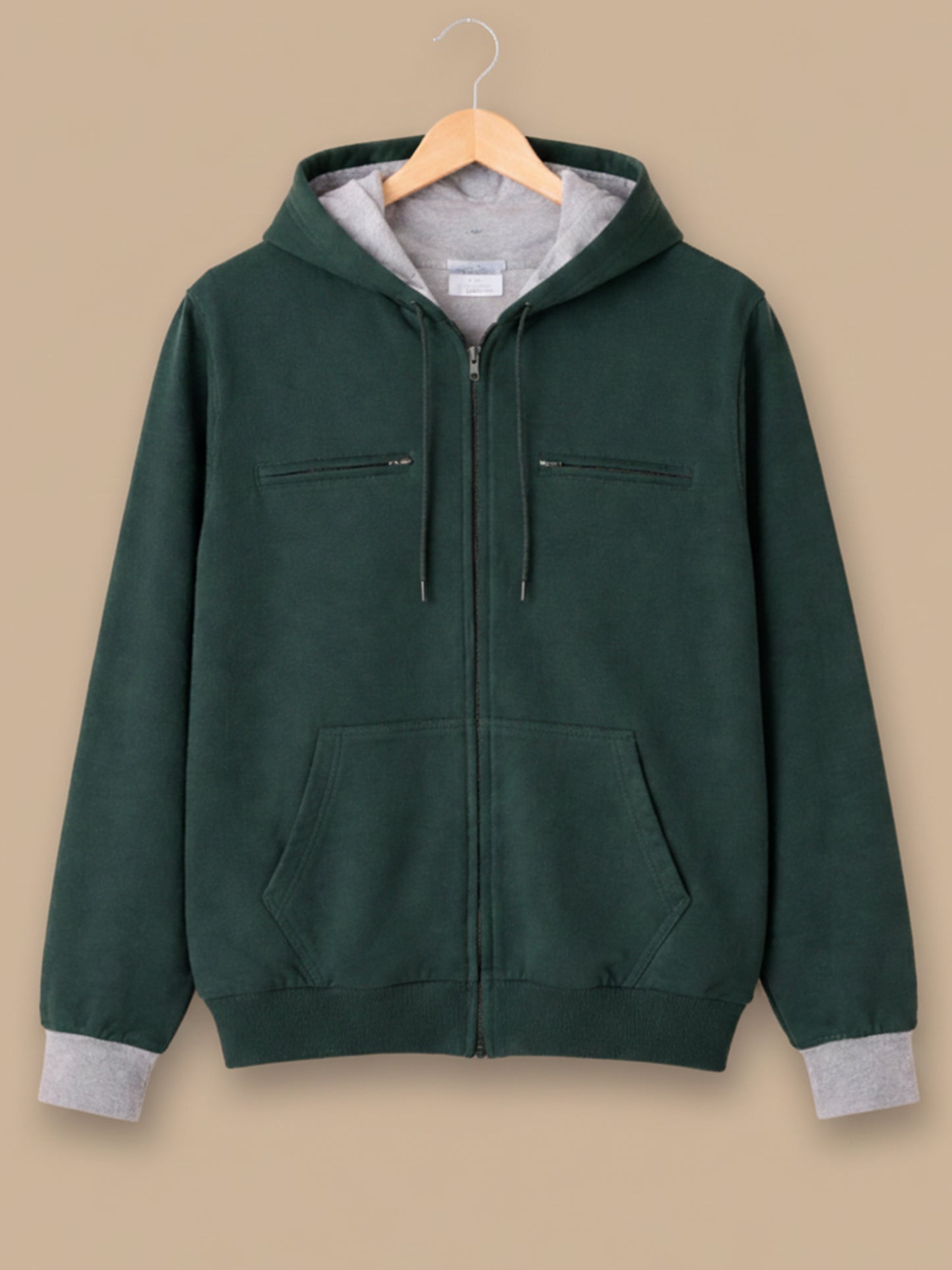Travel  Explorer Hoodie - Bottle Green