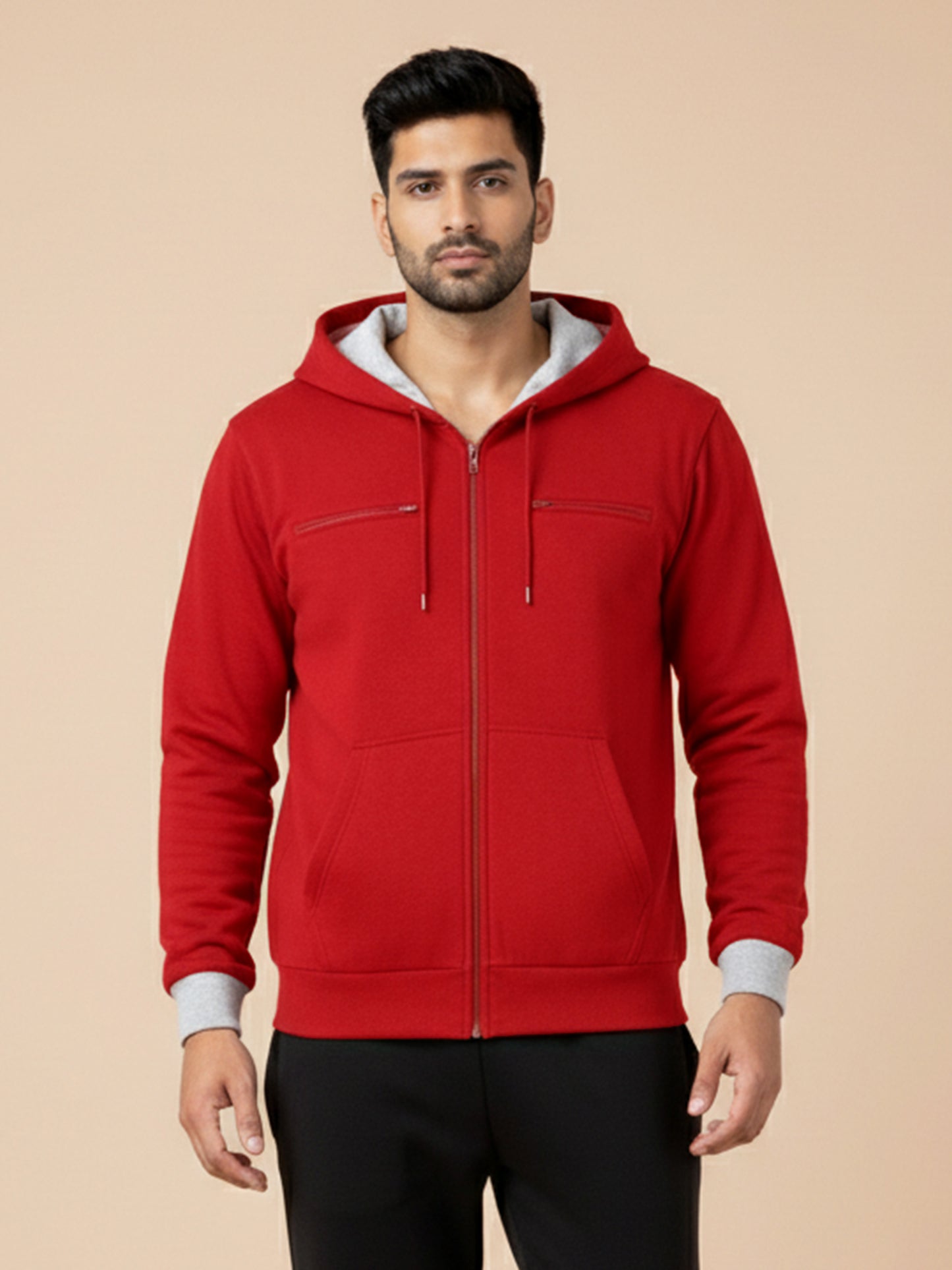 Travel Explorer Hoodie - Red