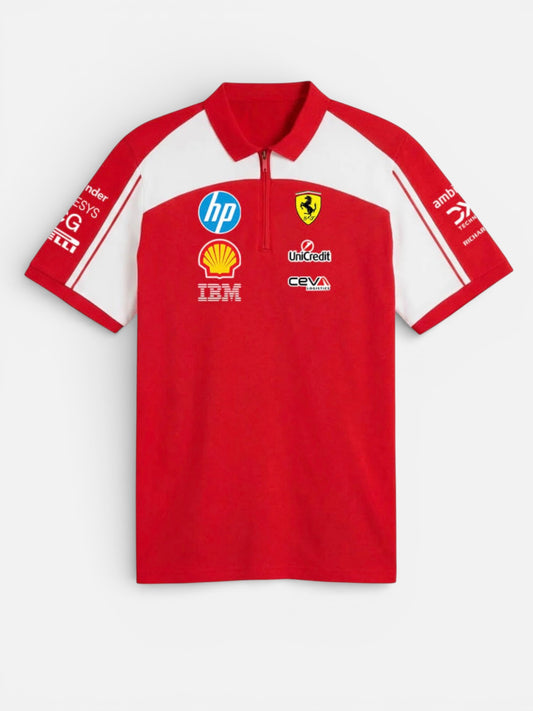 Ferrari Team Polo Jersey - 2026